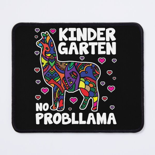 Artikelvorschau, Lama Kindergarten No Probllama | Zurück zur Klasse Alpaka entworfen und verkauft von GravitiTees.