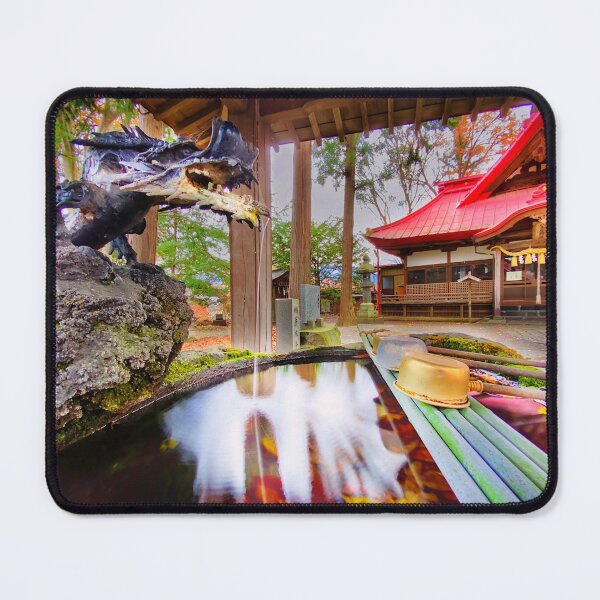 Item preview, Hakone Shrine Autumn Water Dragon.  Timeless Japan. designed and sold by TokyoDesigns.