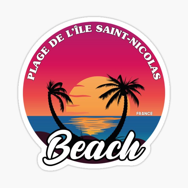 Plage Stickers Redbubble