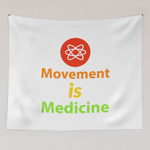 Item preview, exercise. movement is medicine. designed and sold by doctors-apparel.