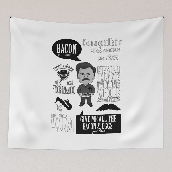 Item preview, Ron Swanson Montage designed and sold by pinkplace.