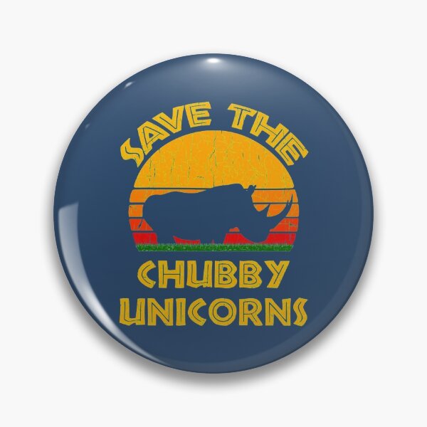 Item preview, Save The Chubby Unicorns Retro Vintage designed and sold by pinkplace.