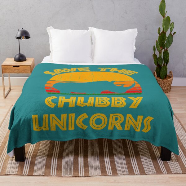 Item preview, Save The Chubby Unicorns Retro Vintage designed and sold by pinkplace.