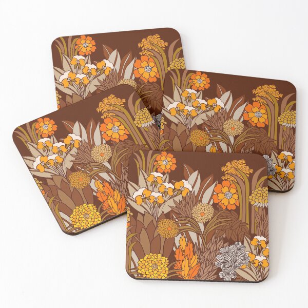 Item preview, 70s retro floral garden, hippie, boho designed and sold by chrissyink.