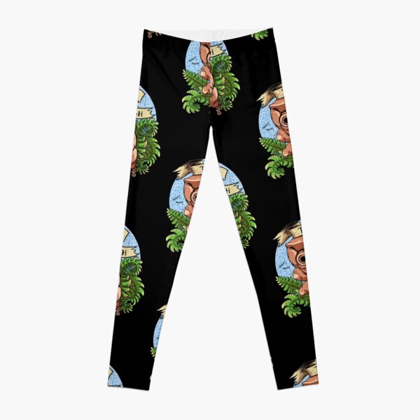 Tardigrade Leggings For Women. Pastel Tie Dye Water Bear