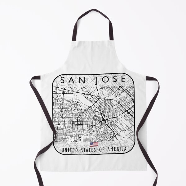 Item preview, SAN JOSE MAP USA designed and sold by hatimelhag.