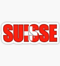 Switzerland Suisse Flag Sticker