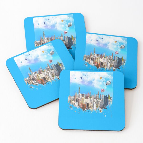 Item preview, Colourful City designed and sold by Areebanawab.