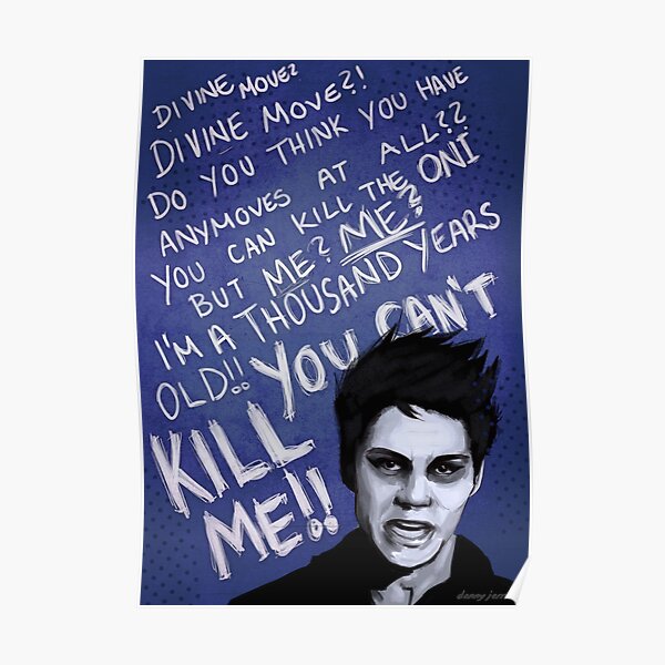 Void!Stiles (Dylan O'Brien - Teen Wolf) Poster