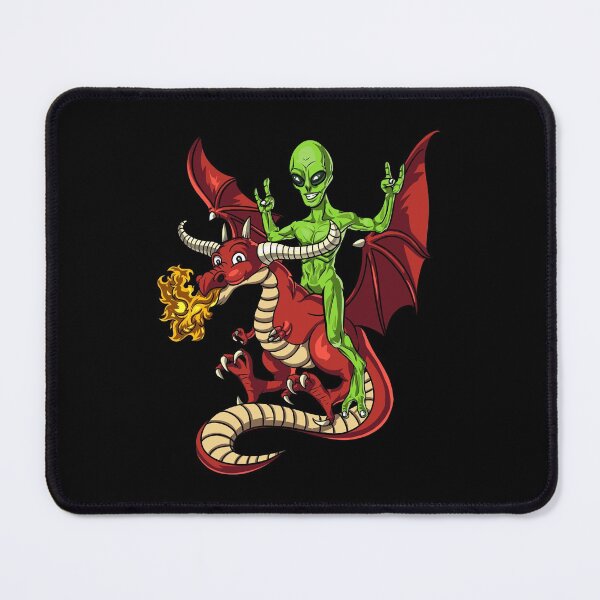 Item preview, Alien Riding Dragon  designed and sold by underheaven.