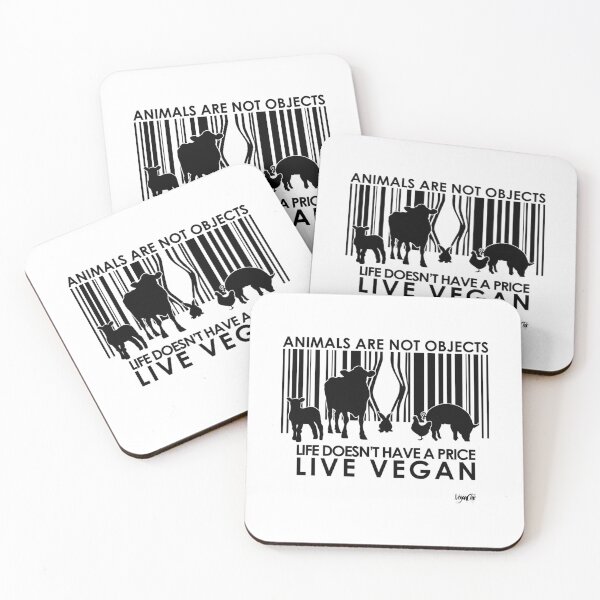 Item preview, VeganChic  Animals Are Not Objects designed and sold by pinkplace.