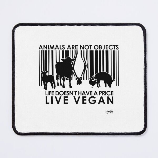 Item preview, VeganChic  Animals Are Not Objects designed and sold by pinkplace.
