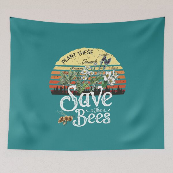 Item preview, Vintage Plant These Save The Bees Tshirt Gift designed and sold by pinkplace.