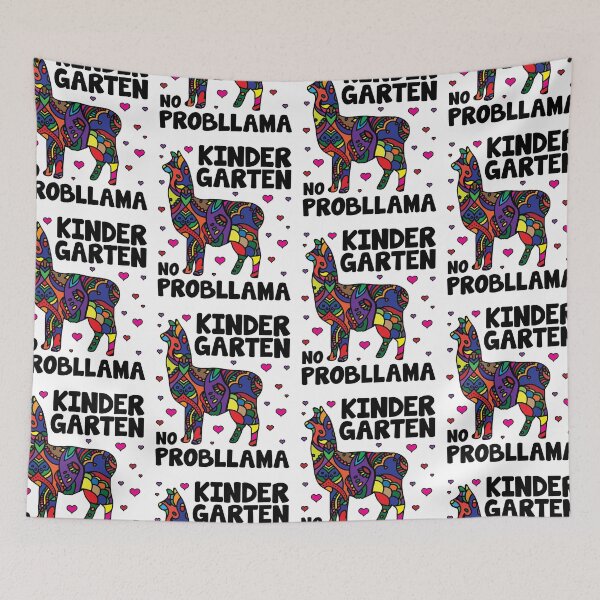Item preview, Llama Kindergarten No Probllama | First Day Of School Alpaca designed and sold by GravitiTees.