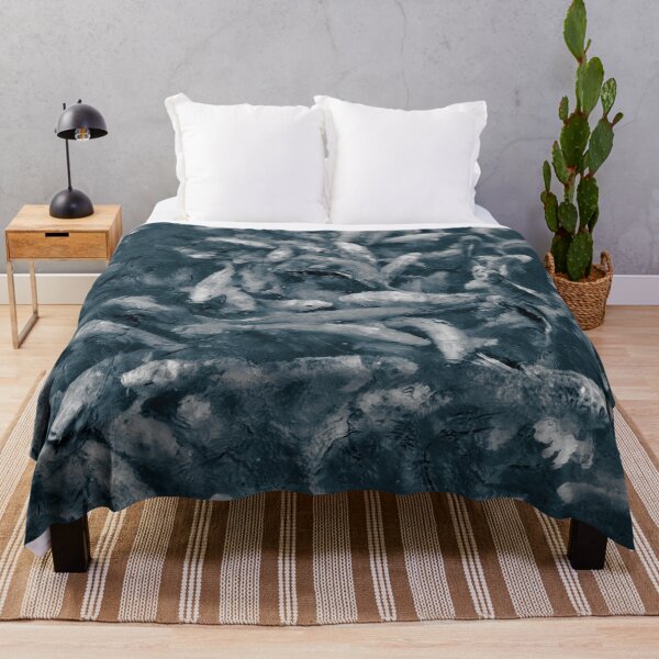 Item preview, Hungry Blue Koi, Vietnam designed and sold by Travelling Homebody.