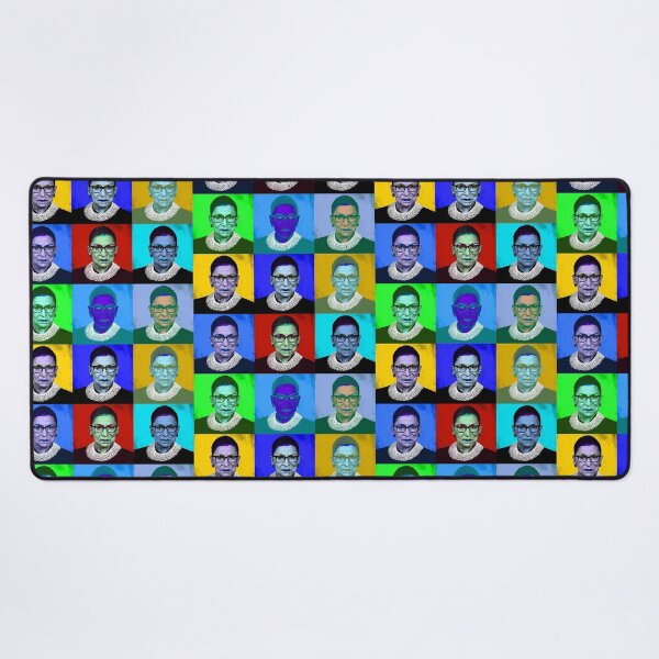 Item preview, Ruth Bader Ginsburg RBG Pop Art 3x3 Andy Warhol Style Version 3 designed and sold by johnta17.