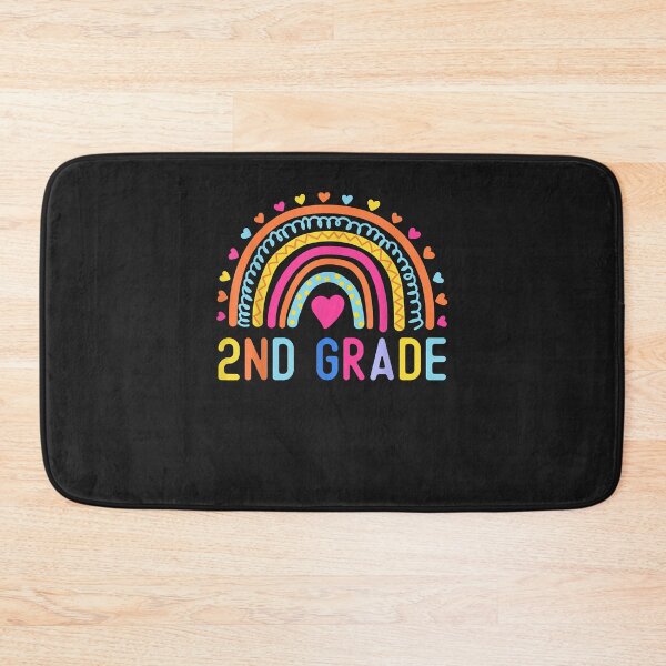 Item preview, 2nd Grade Rainbow Girl Boys Teacher Hello Second Grade Squad T-Shirt designed and sold by GarnettOrtiz.