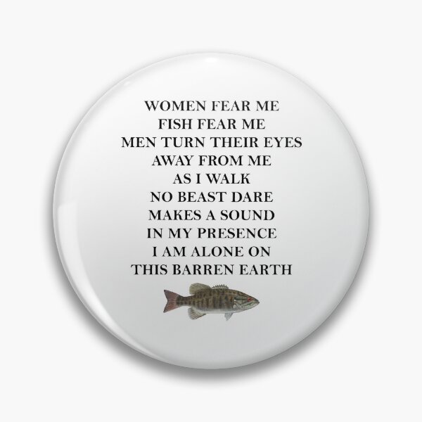 Item preview, Women Fear Me Fish Fear Me designed and sold by pinkplace.