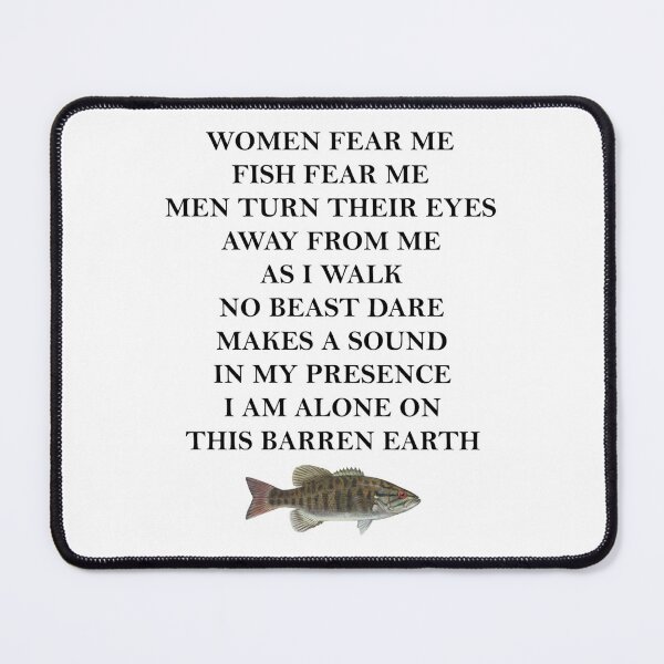 Item preview, Women Fear Me Fish Fear Me designed and sold by pinkplace.