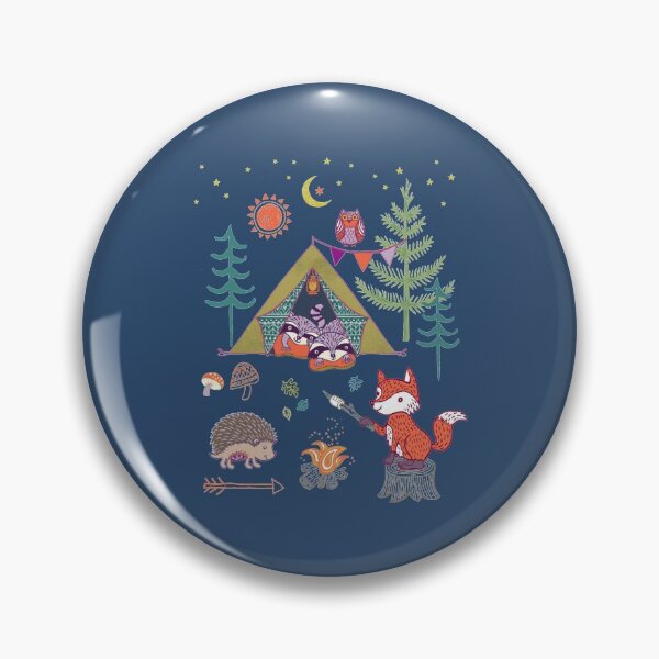 Item preview, Woodland Animals Campout designed and sold by pinkplace.