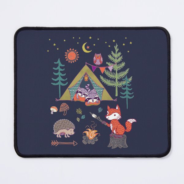Item preview, Woodland Animals Campout designed and sold by pinkplace.