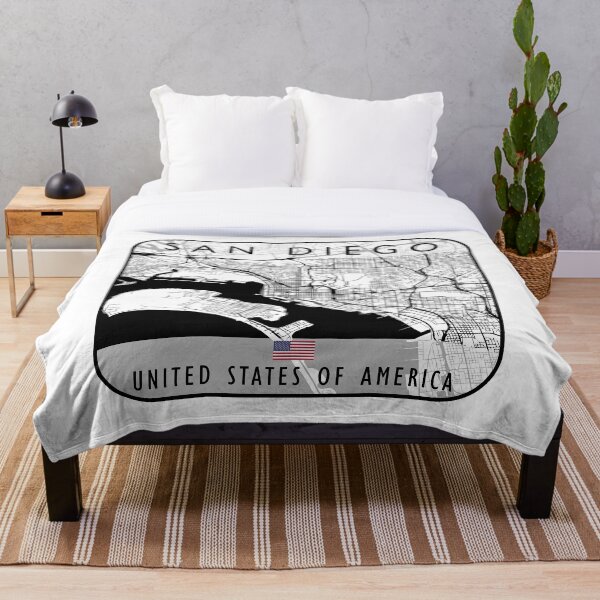 Item preview, SAN DIEGO MAP USA designed and sold by hatimelhag.