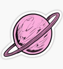 Saturn Planet - Halloween 2016 Sticker