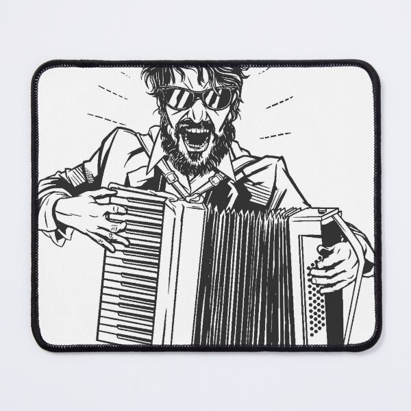 Item preview, Crazy Accordion Guy | gift for Accordion players designed and sold by teez4dayz.
