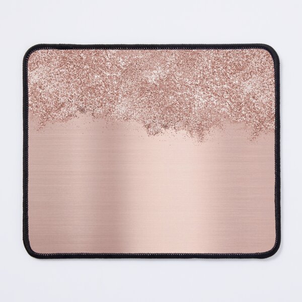 Item preview, Rose Gold Blush Dusty Pink Girly Glitter Dust designed and sold by idovedesign.