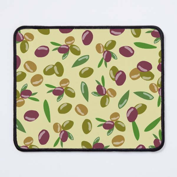 Item preview, Olive and Olive Leaves Pattern designed and sold by idovedesign.