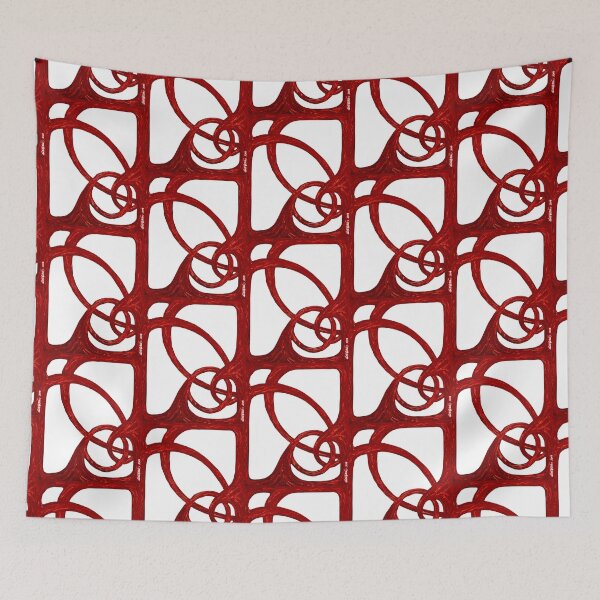 Item preview, Abstract Celtic Vine Red designed and sold by yvettehopkins.