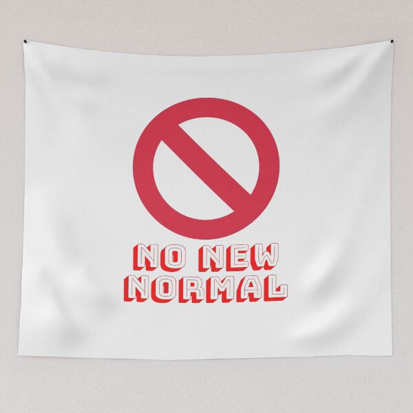 Item preview, No new normal designed and sold by BlueThrow.