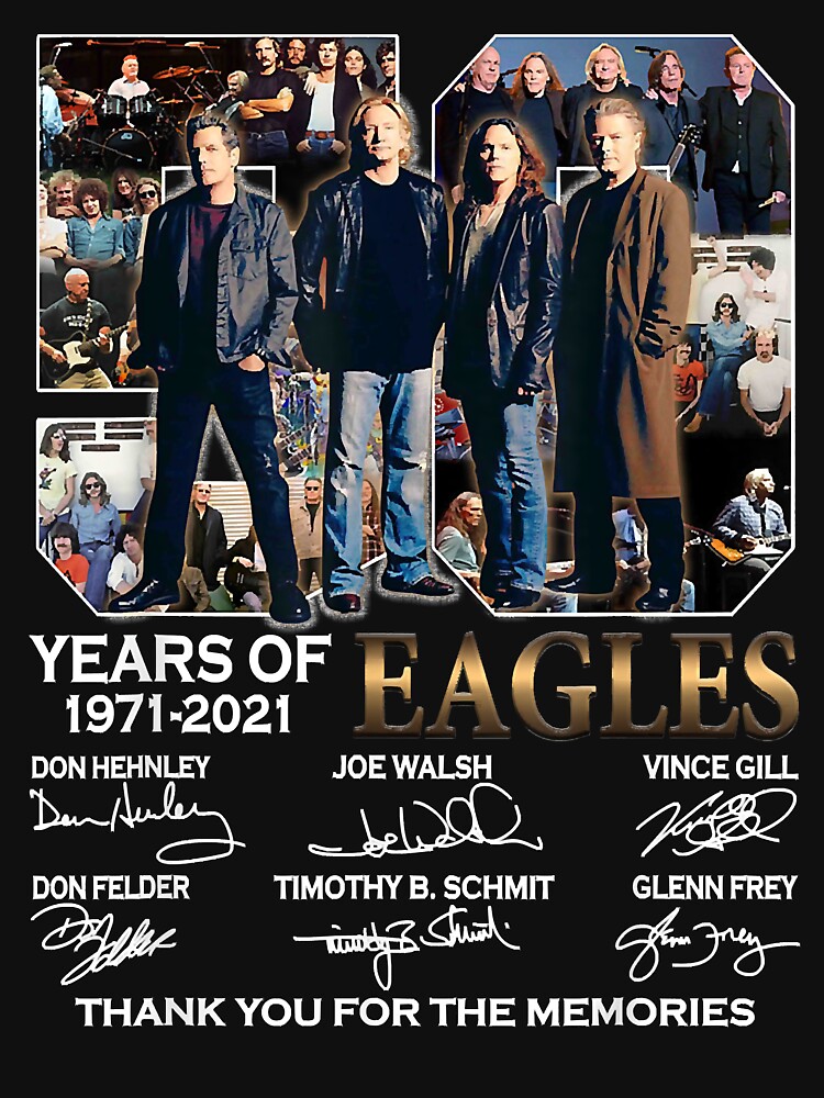 Discover 50th Anniversary EAGLES Band Legend Limited Design Classic T-Shirt