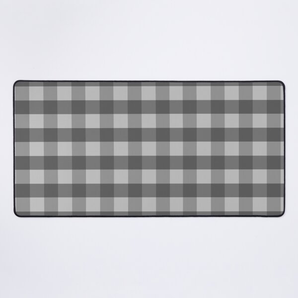 Item preview, All Medium Gray Buffalo Plaid Pattern designed and sold by Bumblefuzzies.