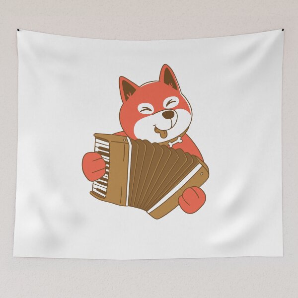 Item preview, Cute dog playing Accordion | gift for Accordion players designed and sold by teez4dayz.