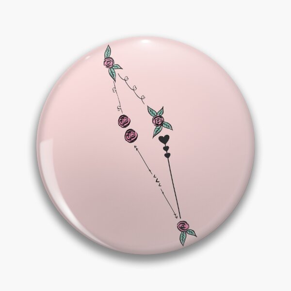 Item preview, Scutum (Shield of Sobieski) Constellation Roses and Hearts Doodle designed and sold by EndlessDoodles.