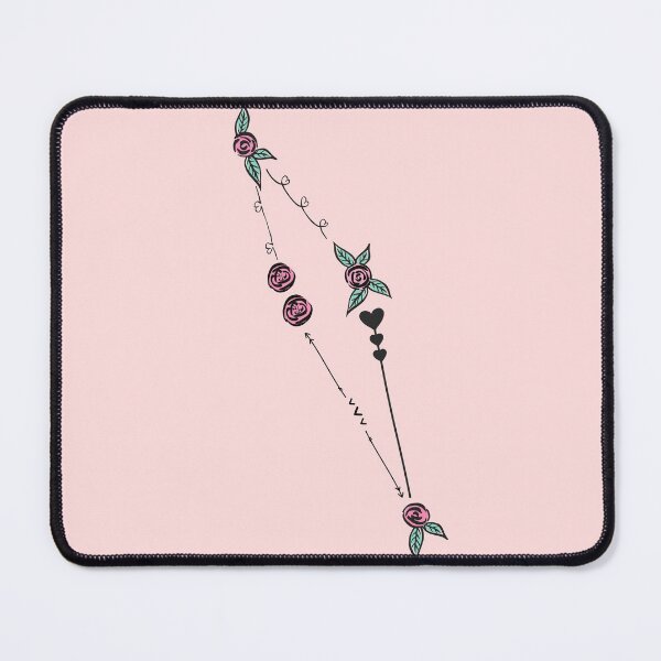 Item preview, Scutum (Shield of Sobieski) Constellation Roses and Hearts Doodle designed and sold by EndlessDoodles.