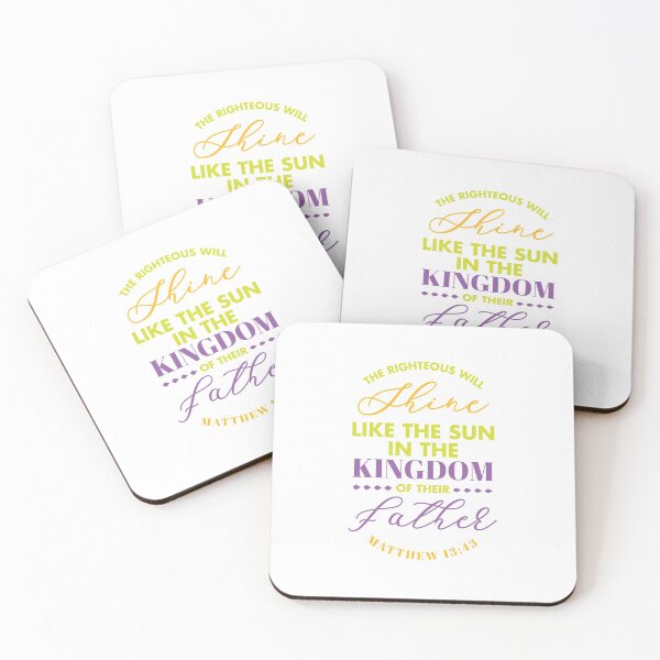 Item preview, Matthew 13:43 Bible Verse designed and sold by garmentoffaith.