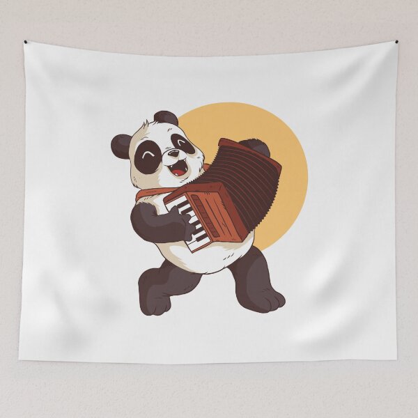 Item preview, Cute Panda playing Accordion | gift for Accordion players designed and sold by teez4dayz.