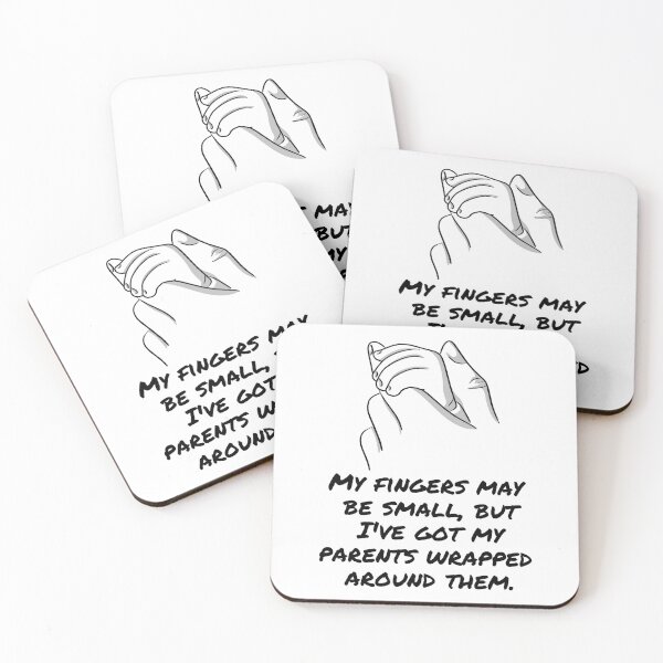 Item preview, My fingers may be small, but I've got my parents wrapped around them designed and sold by BlueThrow.