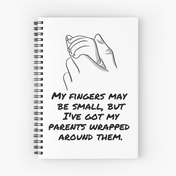 Item preview, My fingers may be small, but I've got my parents wrapped around them designed and sold by BlueThrow.