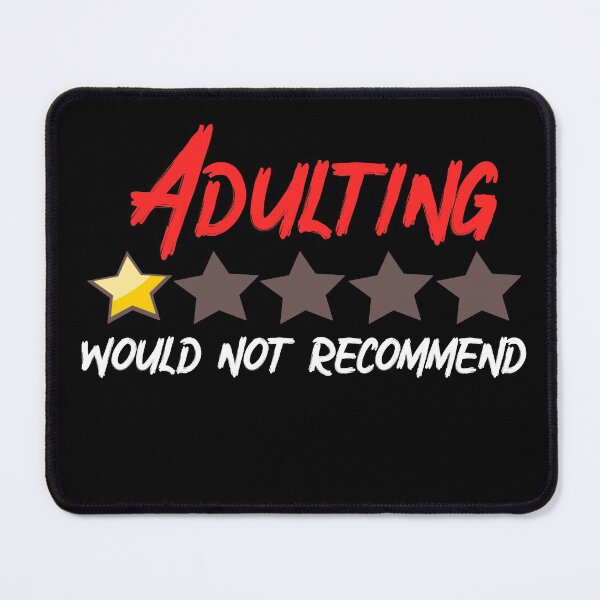 Item preview, Adulting would not recommend design for love birds designed and sold by iPhoneGuy.
