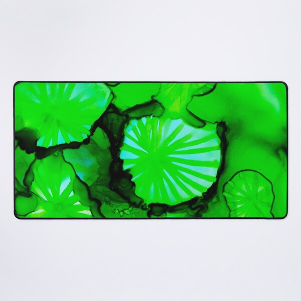 Item preview, Ocean Life Inspired Abstract Flow Painting - Green designed and sold by MinArt Illustrations.