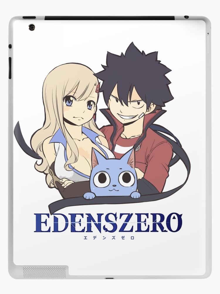 Edens Zero - Rebecca and Happy (with logo) | Art Board Print