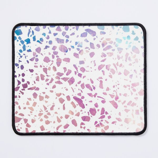 Item preview, Abstract Terrazzo Mosaic Pink and Blue Pattern designed and sold by idovedesign.
