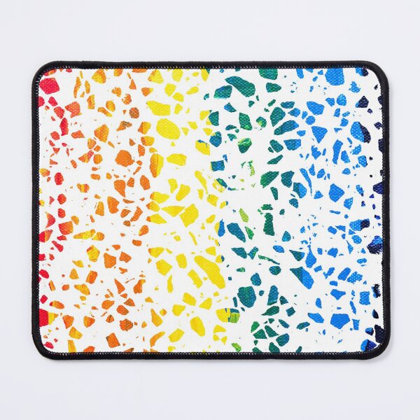 Artikelvorschau, Abstraktes Terrazzo-Mosaik-buntes Regenbogen-Muster entworfen und verkauft von idovedesign.