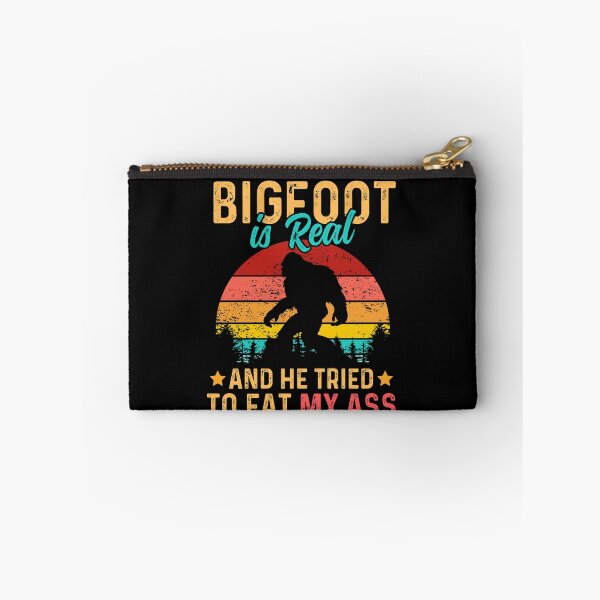 Item preview, Bigfoot Is Real And He Tried To Eat My Ass - Retro Vintage Sunset Bigfoot Design designed and sold by ohmier.