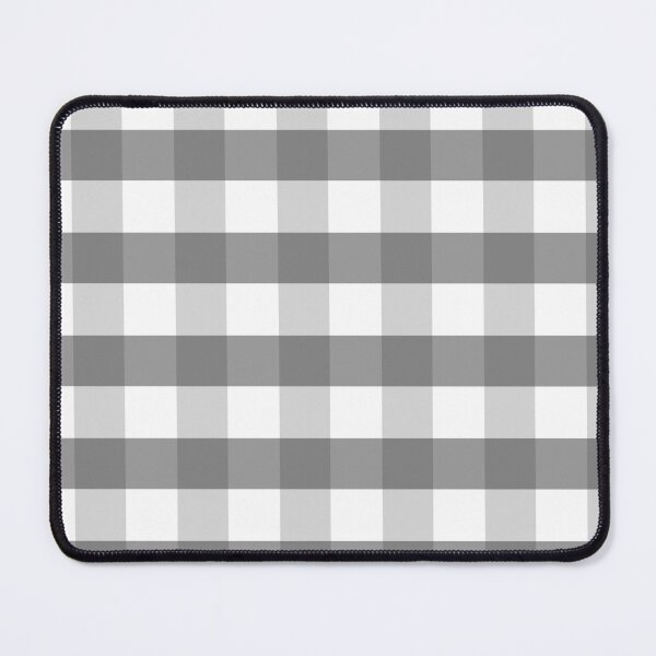 Item preview, All Light Gray Buffalo Plaid Pattern designed and sold by Bumblefuzzies.