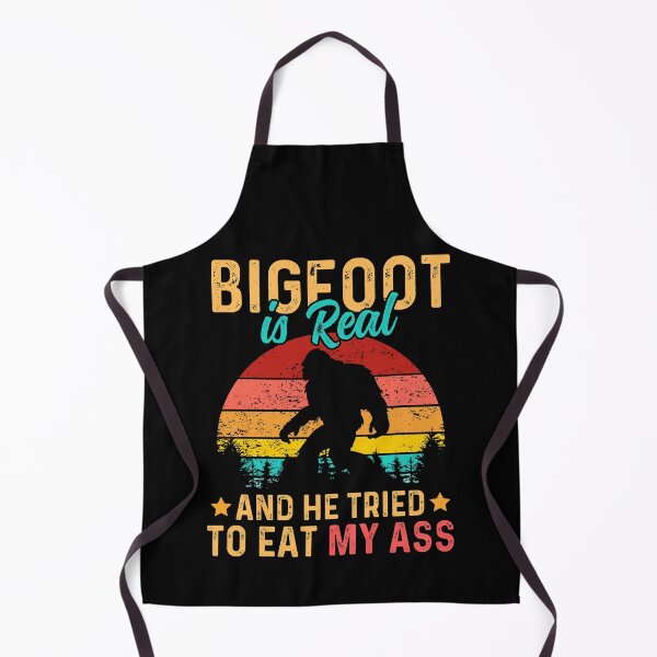 Item preview, Bigfoot Is Real And He Tried To Eat My Ass - Retro Vintage Sunset Bigfoot Design designed and sold by ohmier.