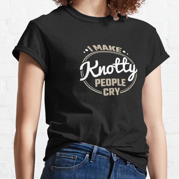 Item preview, I Make Knotty People Cry Funny Physical Therapist Massage designed and sold by Mc-R.
